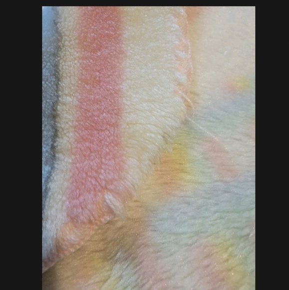 Vintage 90s Minky Baby Blanket Balloons - Picture 5 of 6